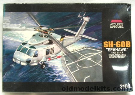 Accurate Miniatures 1/100 SH-60B Seahawk, 3104 plastic model kit